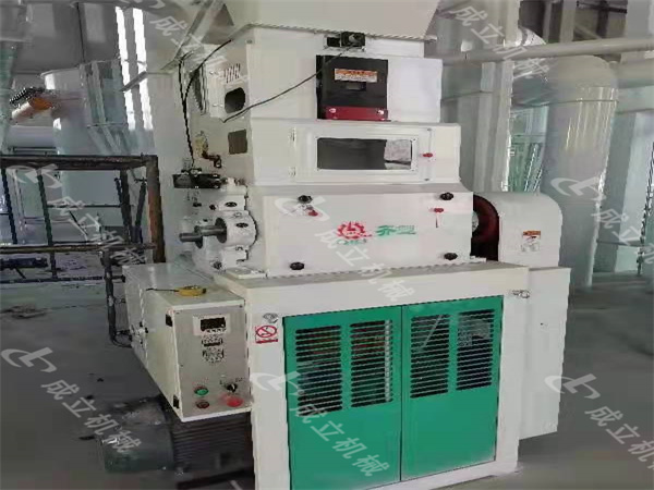 河北邢臺100噸小米加工設備試機成功